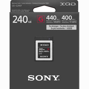Sony Professional XQD G Series 240GB Memory Card QD-G240F 4-Pack Sony