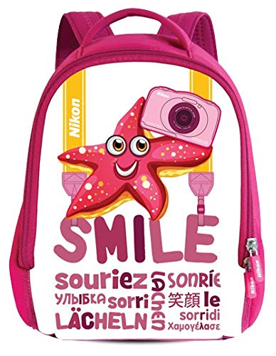 Nikon Kinder Rucksack/ Backpack for COOLPIX S33 Digital Camera (Pink)