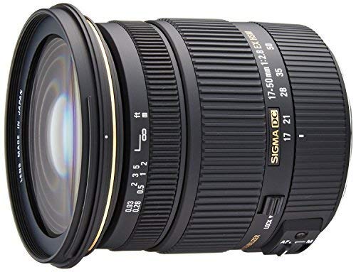 Sigma 17-50mm f/2.8 EX DC OS HSM FLD Large Aperture Standard Zoom Lens for Canon Digital DSLR Camera - International Version