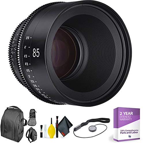 Xeen by Rokinon 85mm T1.5 for Canon + Deluxe Lens Cleaning Kit Bundle