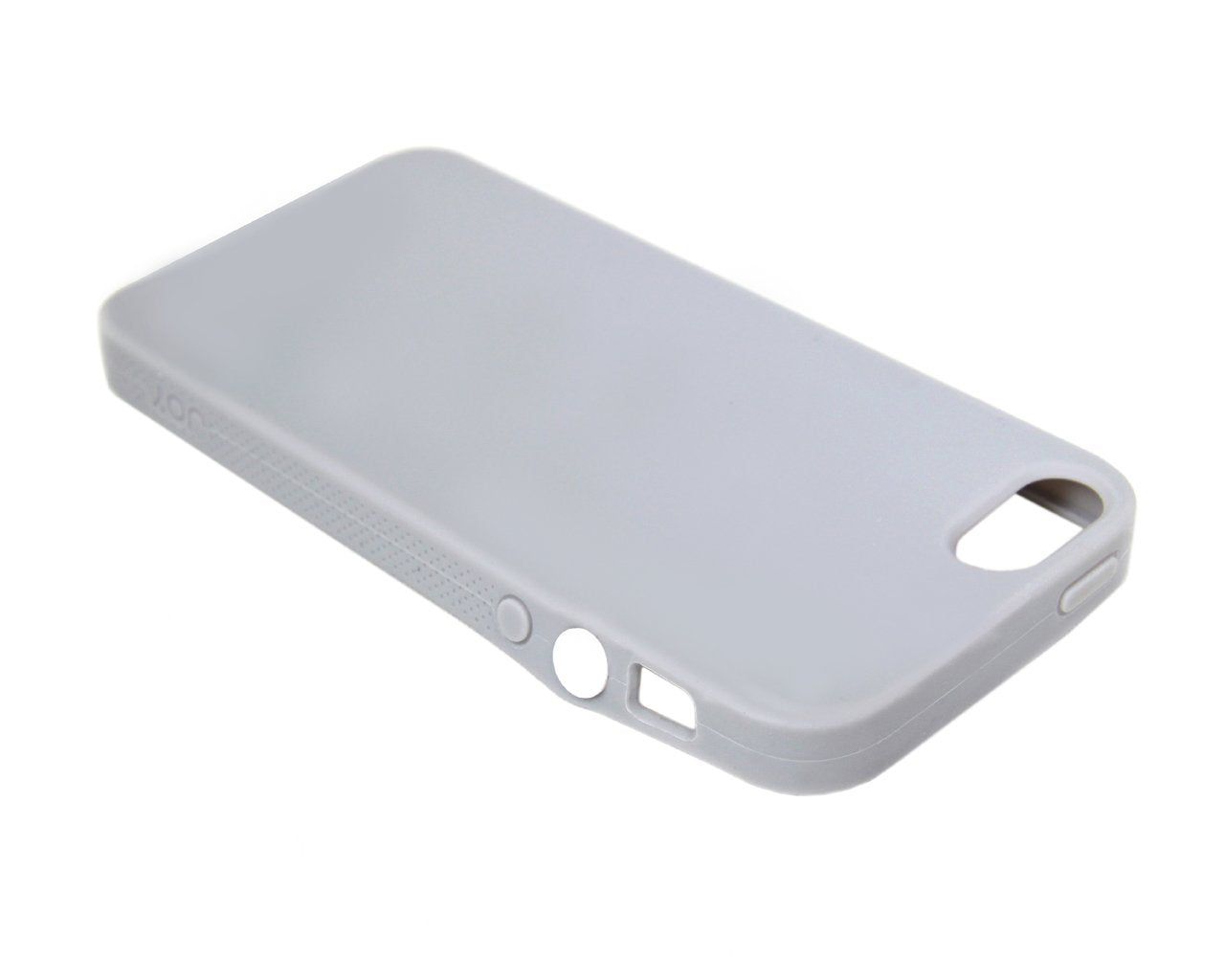The Joy Factory Jugar Soft Silicone Case with Metal Frame for iPhone5/5S, CSD101 (Gray)