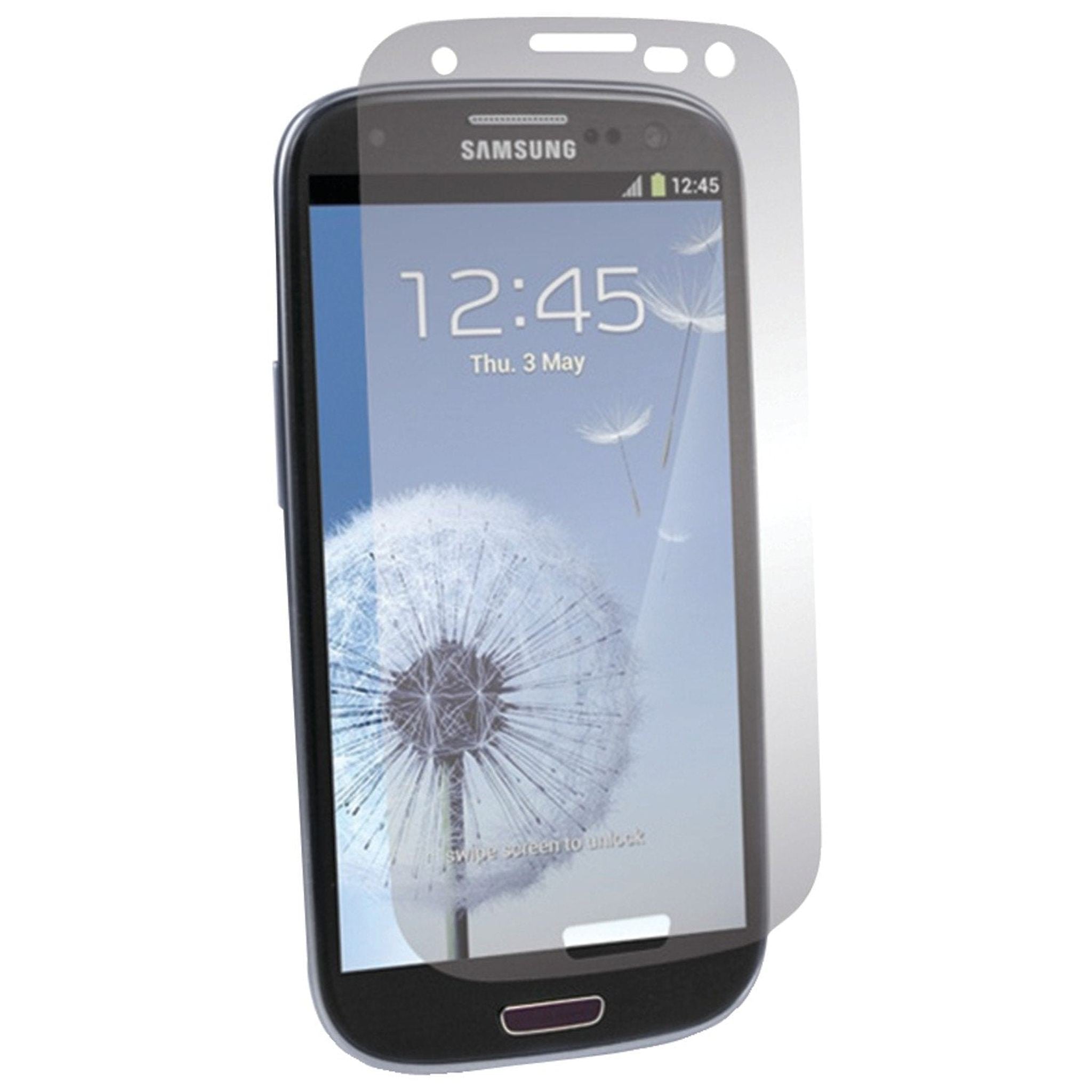 BodyGuardz BZ-USG3-0412F UltraTough Optically Clear Screen Protectors with Anti-Microbial-Gel/Dry Apply for Samsung Galaxy S3 III / S3 - 2 Pack BodyGuardz