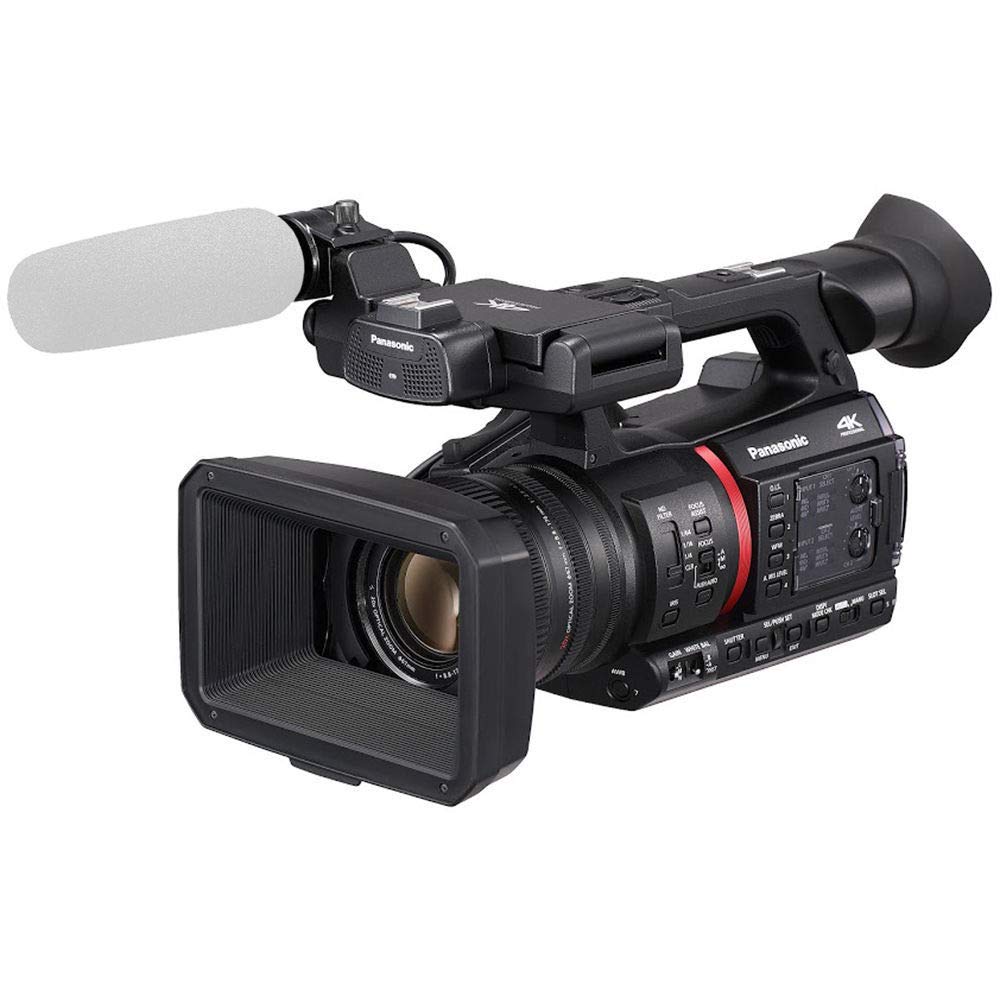 Panasonic AG-CX350 4K Camcorder Accessory Bundle with Cleaning Kit, Editing Software and Extended Warranty