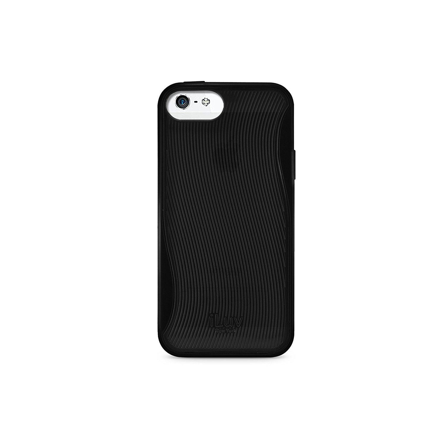 iLuv ICA7H328BLK Twain Two-Part Dual Protection Case for Apple iPhone 5