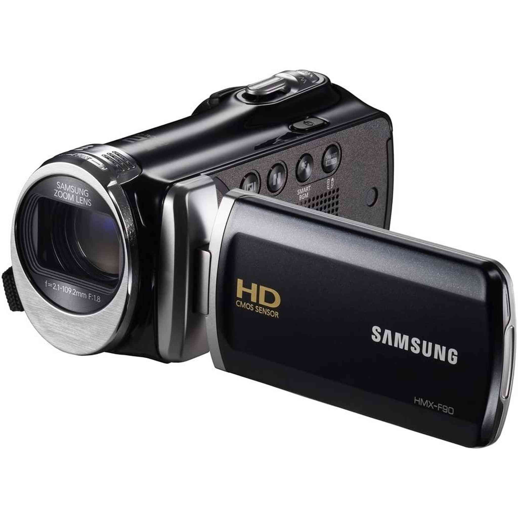 Samsung F90 Black Camcorder with 2.7" LCD Screen/HD Video Discontinued Renewed - Reconditioned Samsung