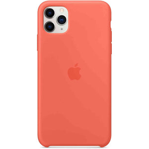 Apple Silicone Case for iPhone 11 Pro Max - Clementine Orange Apple