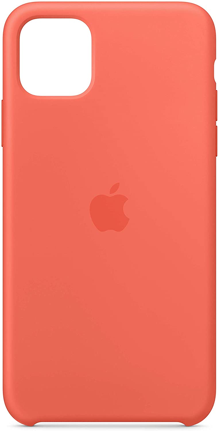 Apple Silicone Case (for iPhone 11 Pro Max) - Clementine (Orange)