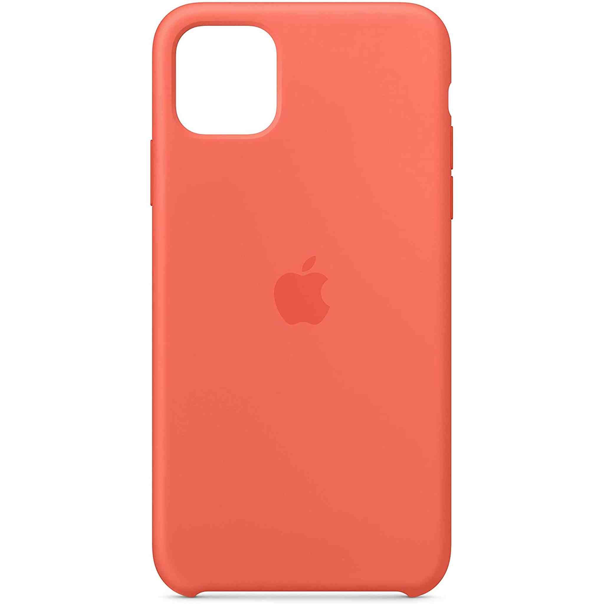 Apple Silicone Case for iPhone 11 Pro Max - Clementine Orange Apple