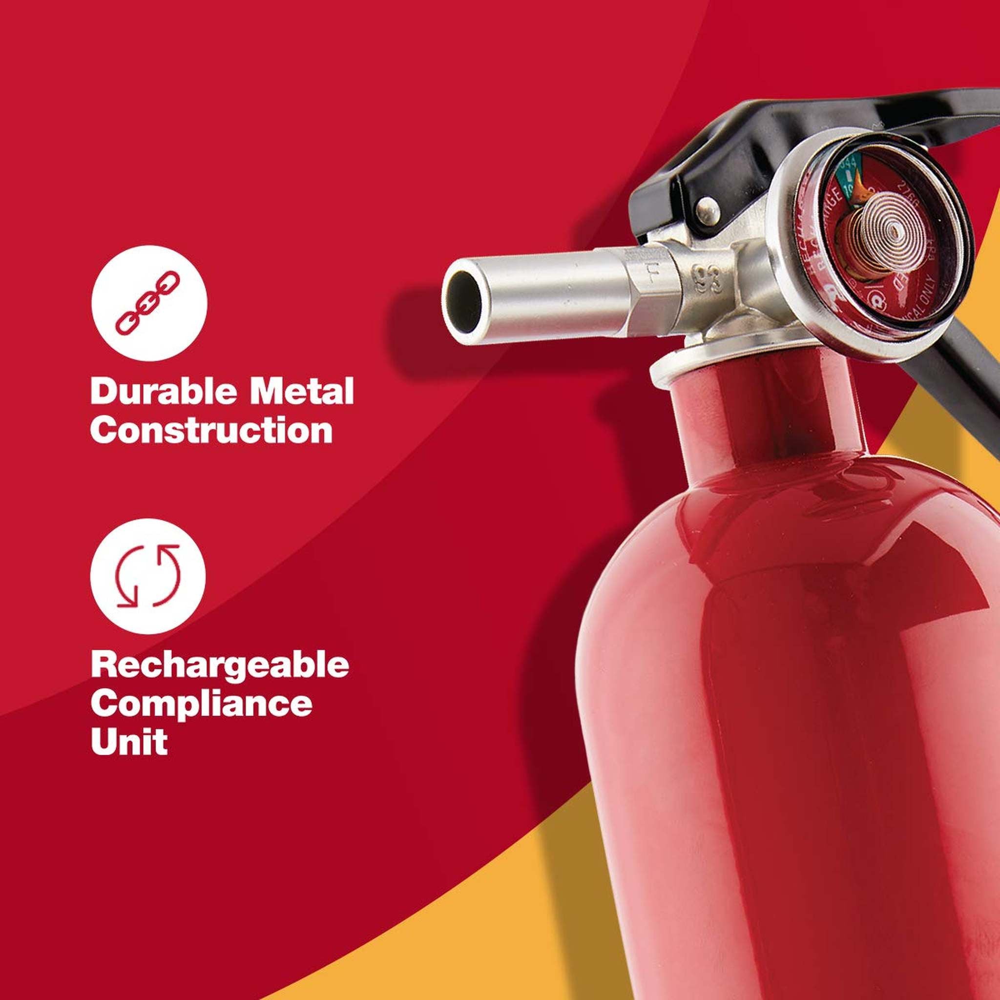 First Alert Fire Extinguisher - Garage Fire Extinguisher - Red - Garage10 FE10GR First Alert