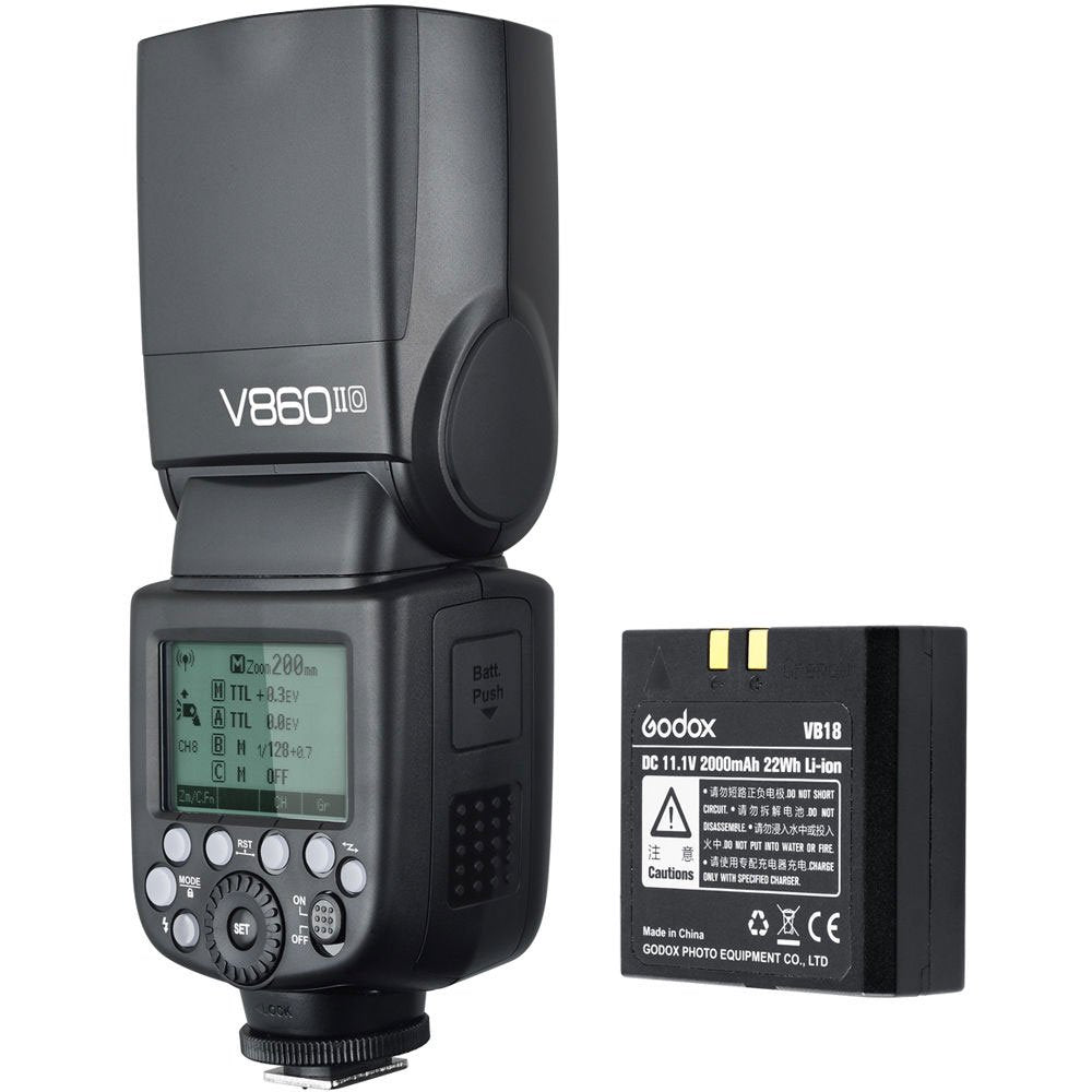 Godox VING V860IIO TTL Li-Ion Flash Kit for Olympus/Panasonic Cameras