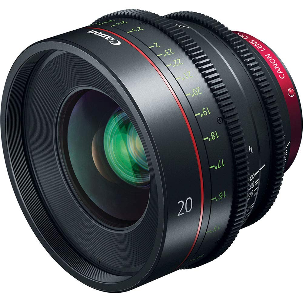 Canon CN-E 20mm T1.5 L F Cinema Prime Lens (EF Mount) Professional Filmmaker Bundle