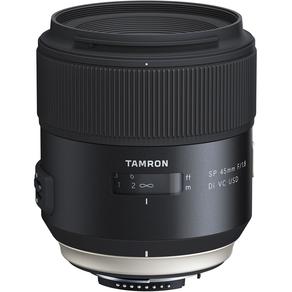 Tamron SP 45mm f/1.8 Di VC USD Lens for Nikon F for Nikon F Mount + Accessories (International Model with 2 Year Warrant