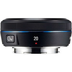 Samsung 20mm F/2.8 Wide Angle Lens For Samsung NX Cameras - Black EX-W20NB Samsung