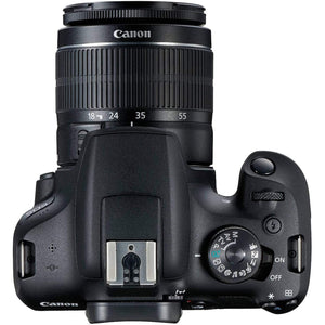 Canon EOS 2000D / Rebel T7 DSLR Camera + 18-55mm Lens, 58mm Filters Pro Bundle Canon