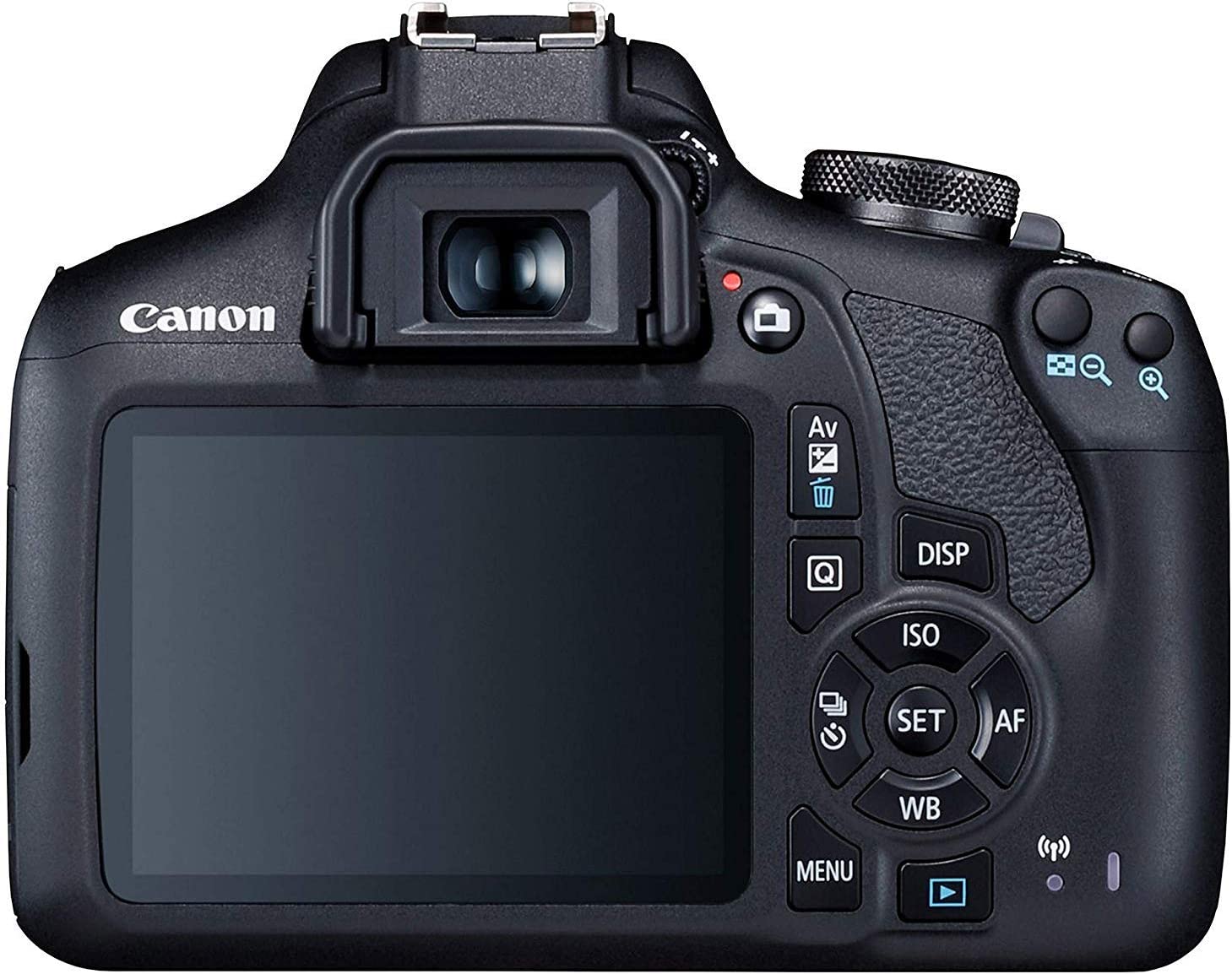 Canon EOS 2000D DSLR Camera with 18-55mm Lens + EOS Bag + Sandisk Ultra 64GB Card (International Model)