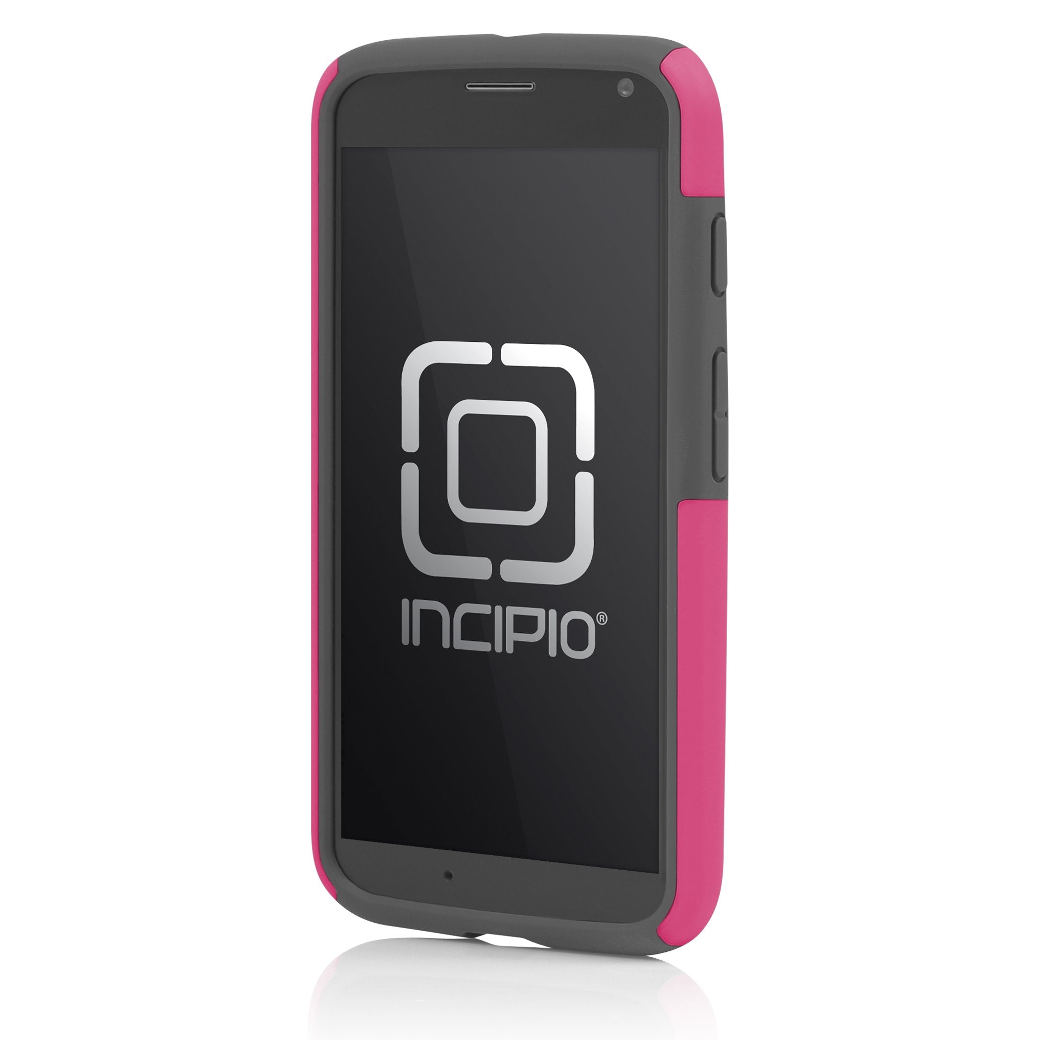 Incipio MT-244 DualPro for Motorola Moto X - Retail Packaging - Pink/Gray