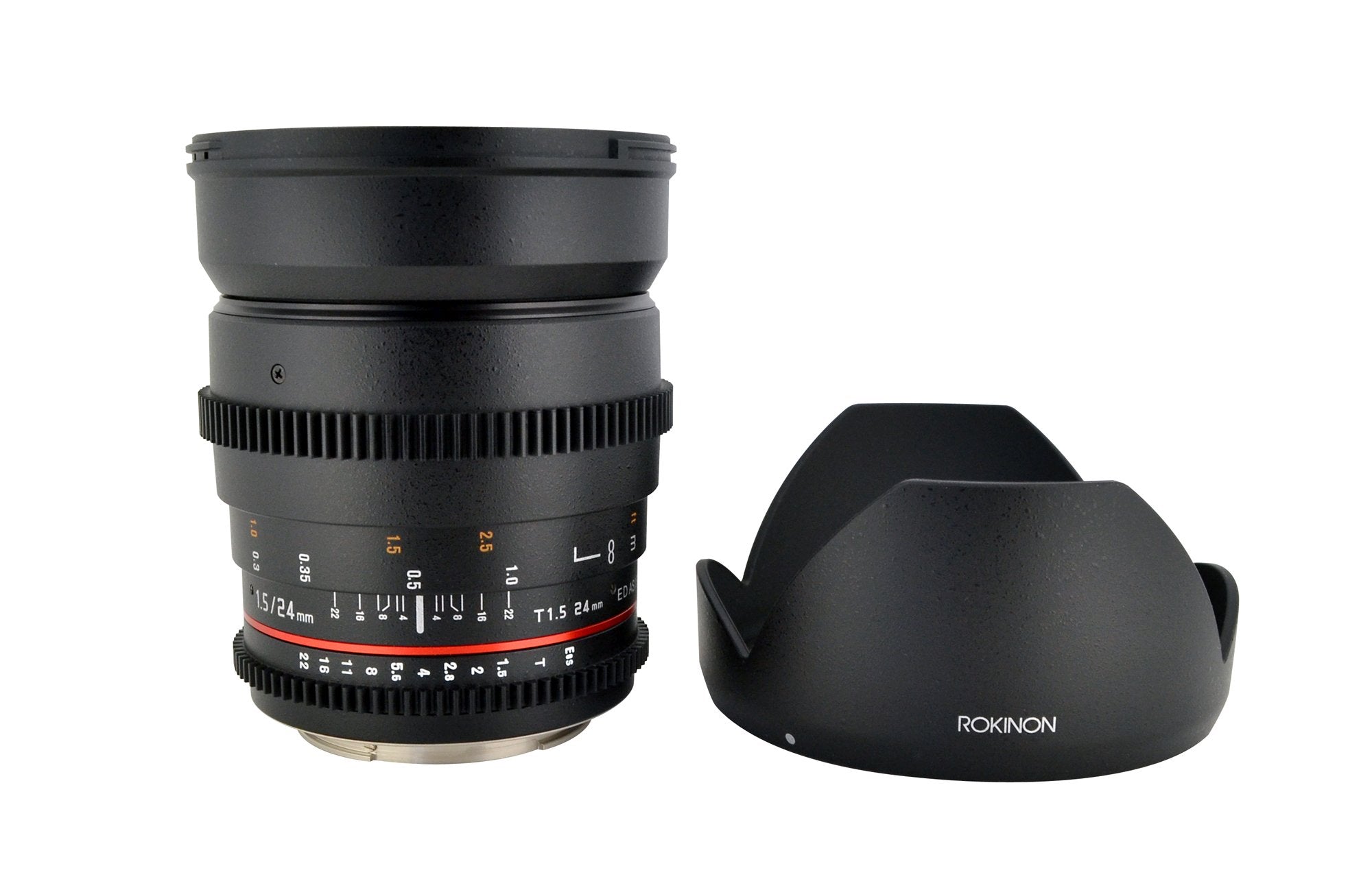 Rokinon 24mm T1.5 Cine ED AS IF UMC Lens for Nikon F Mount