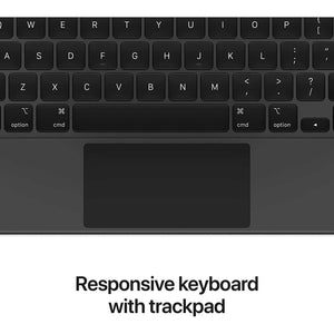 Apple Magic Keyboard for iPad Pro 11-inch 3rd, 2nd and 1st Generation and iPad Air 5th and 4th Generation - US English - Black Apple