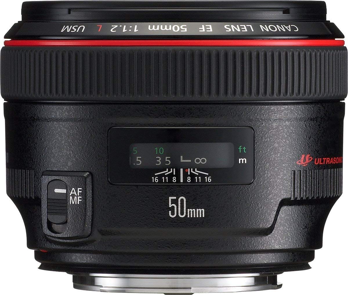 Canon EF 50mm f/1.2 L USM Lens for Canon Digital SLR Cameras - International Model