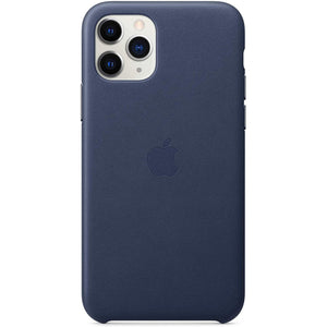 Apple Leather Case for iPhone 11 Pro - Midnight Blue Apple