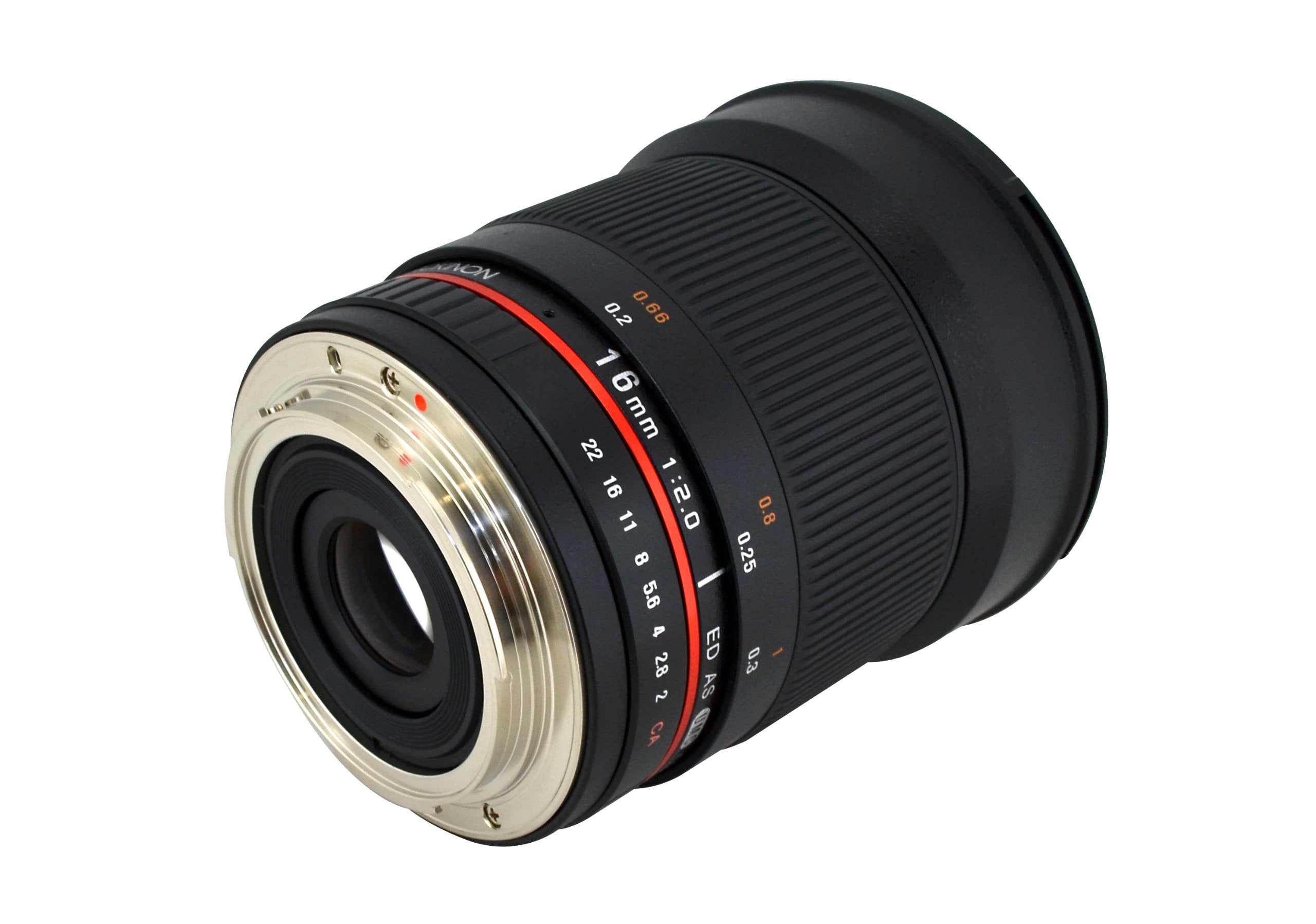 Rokinon 16M-M43 16mm f/2.0 Aspherical Wide Angle Lens for Olympus/Panasonic Micro 4/3 Cameras