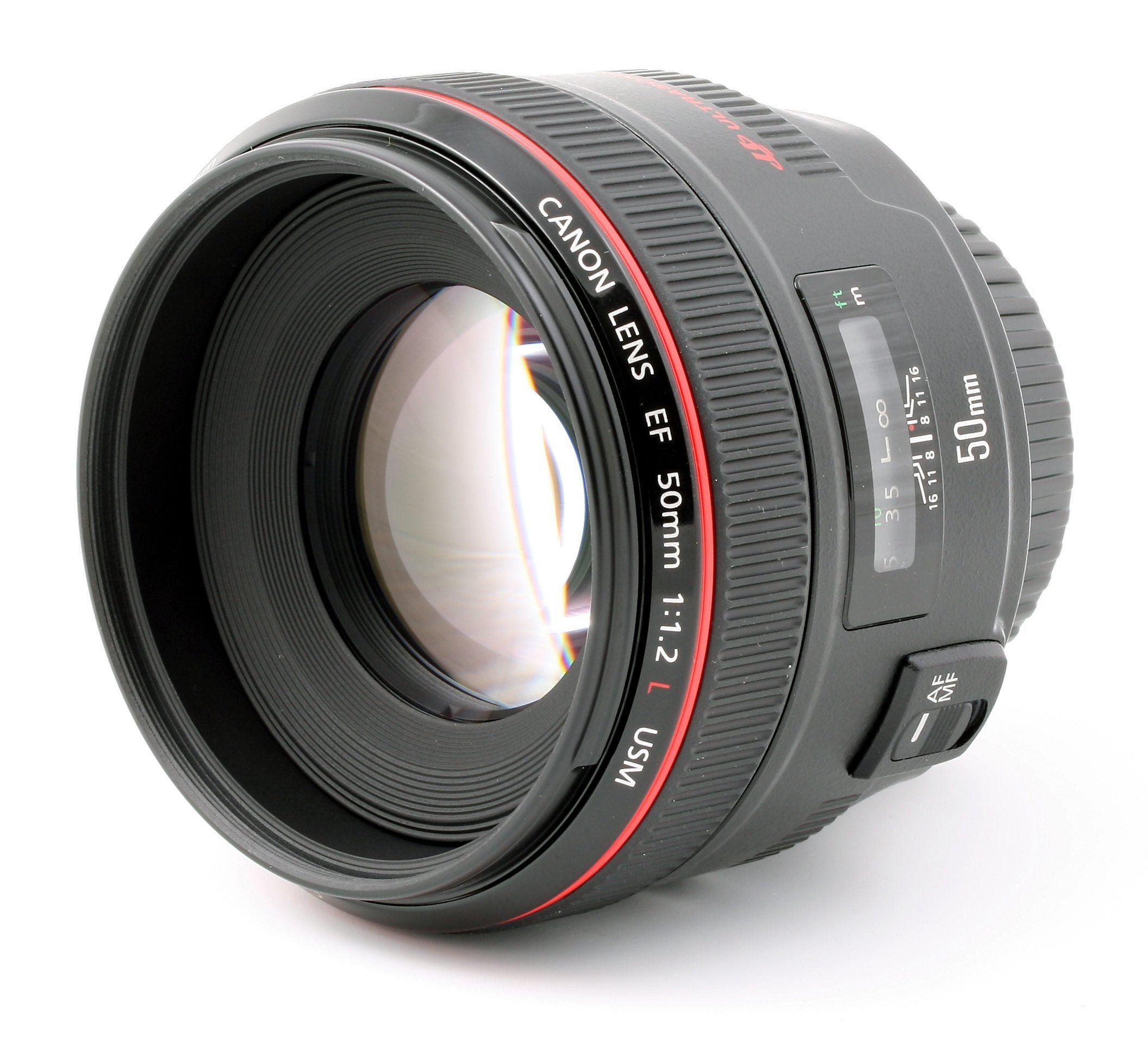 Canon EF 50mm f/1.2 L USM Lens for Canon Digital SLR Cameras - International Model