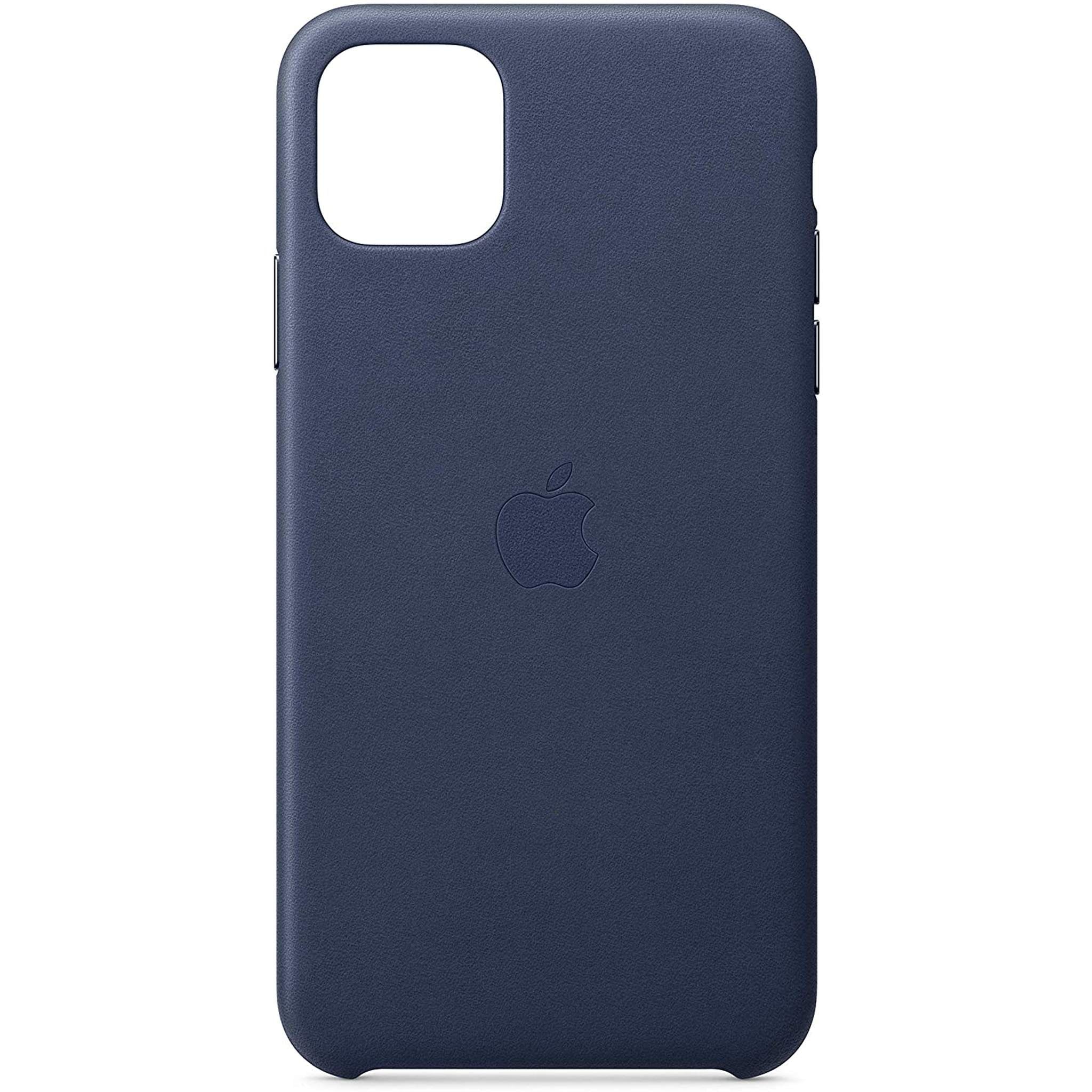 Apple Leather Case for iPhone 11 Pro Max - Midnight Blue Apple