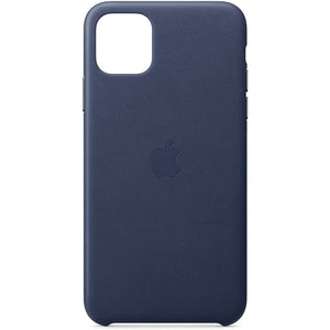 Apple Leather Case for iPhone 11 Pro Max - Midnight Blue Apple