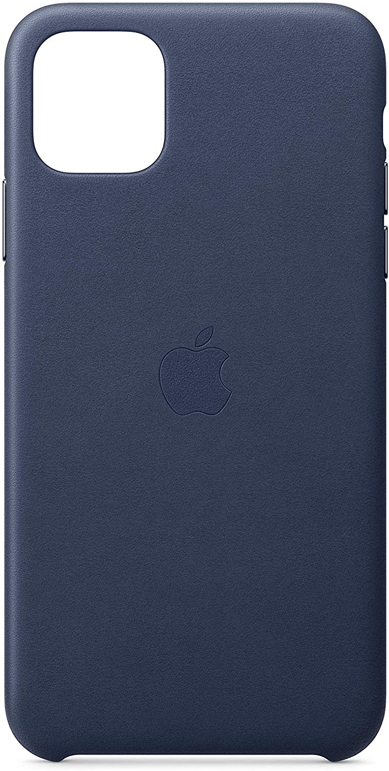 Apple Leather Case (for iPhone 11 Pro Max) - Midnight Blue