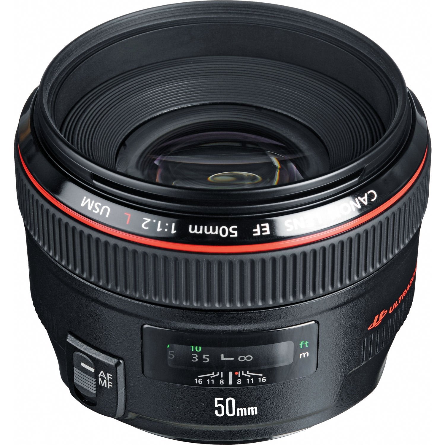 Canon EF 50mm f/1.2L USM Lens International Version Professional Accessory Combo