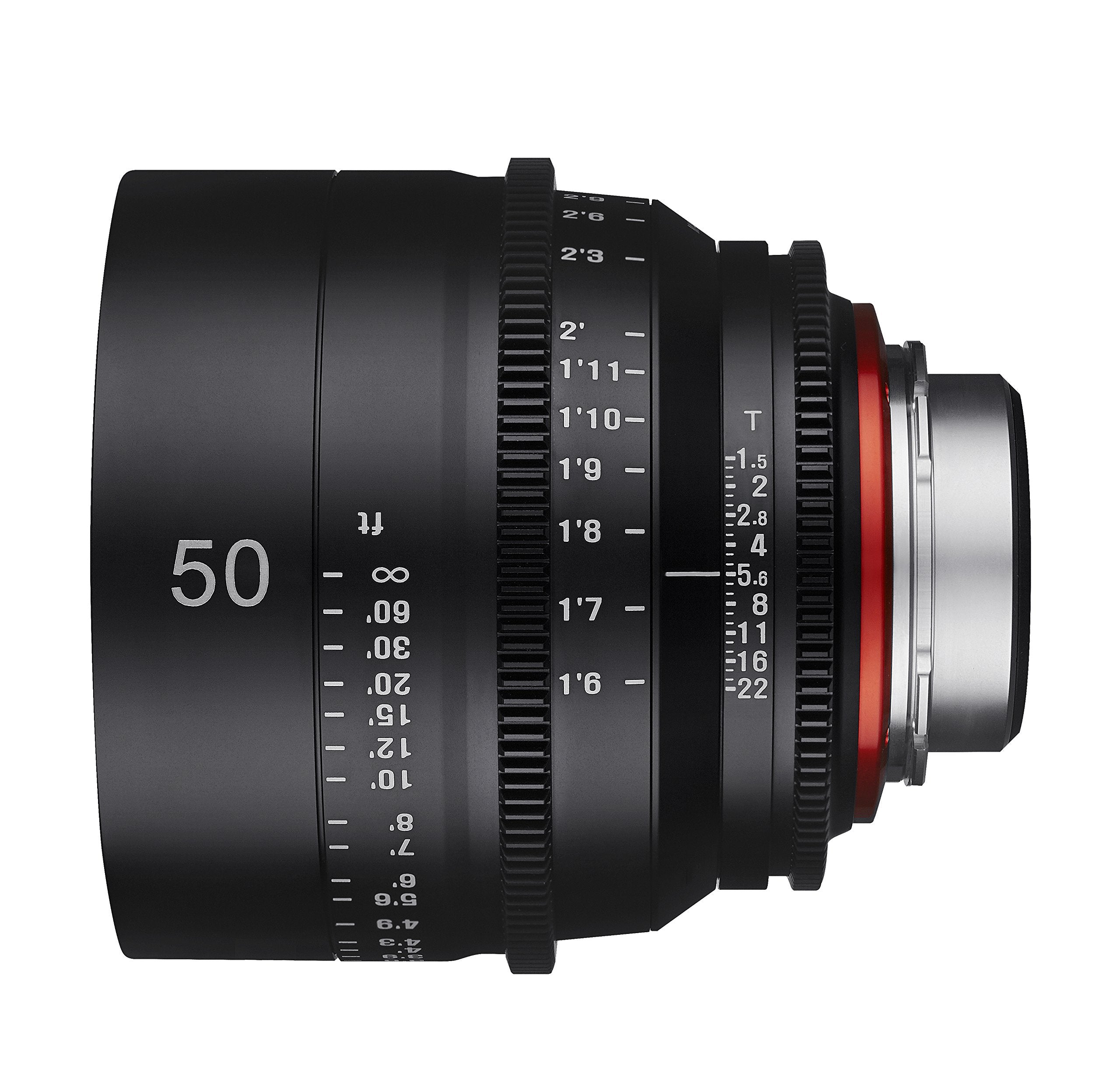 Rokinon Xeen XN50-PL 50mm T1.5 Professional CINE Lens for PL Mount