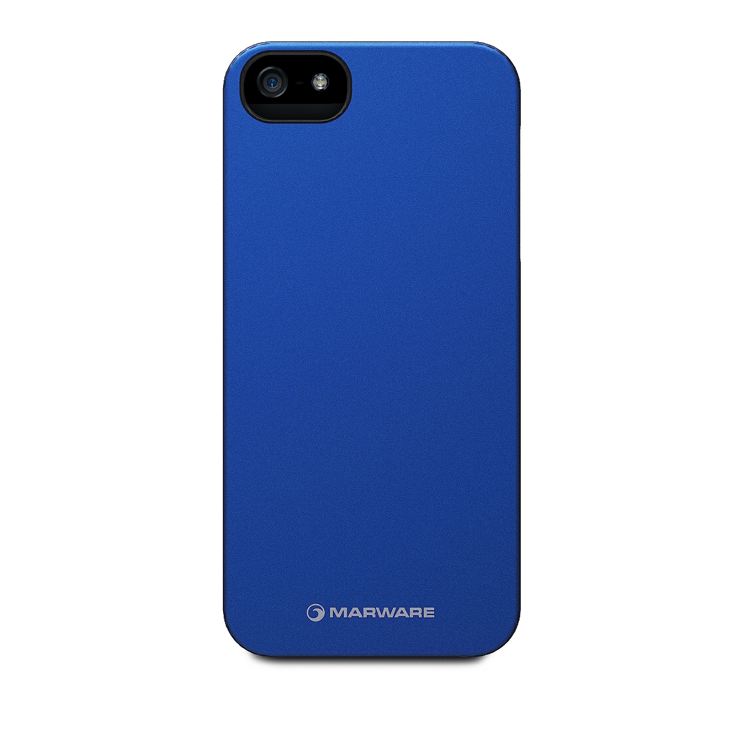 Marware ADMS1016 Microshell Case for iPhone 5 - 1 Pack - Retail Packaging - Blue