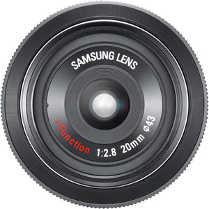 Samsung 20mm F/2.8 Wide Angle Lens For Samsung NX Cameras - Black EX-W20NB Samsung