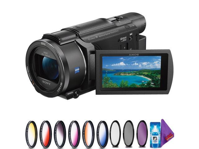 Sony FDR-AX53 4K Ultra HD Handycam Camcorder + Creative Filter Kit