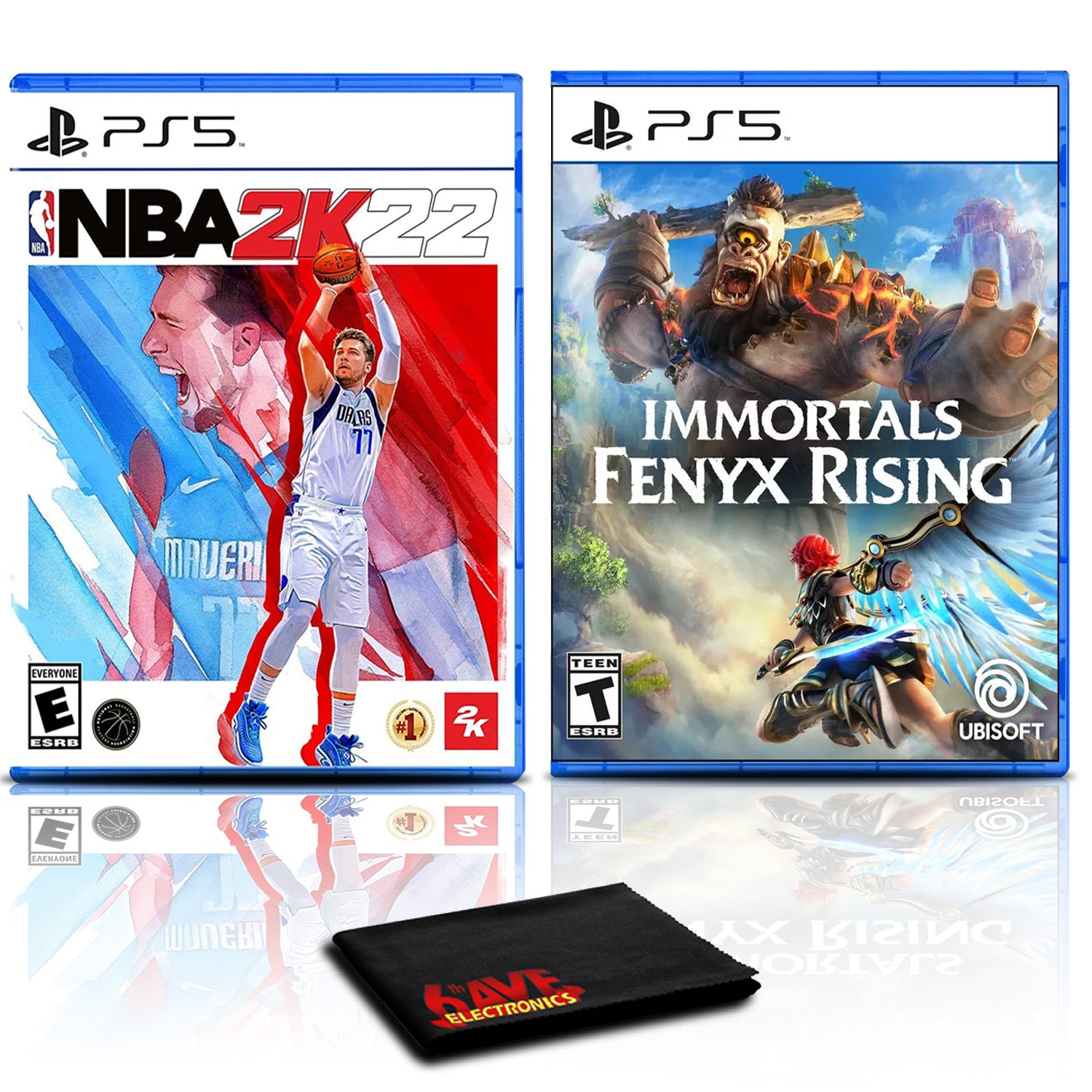 NBA 2K22 and Immortals Fenyx Rising - Two Games for PlayStation 5