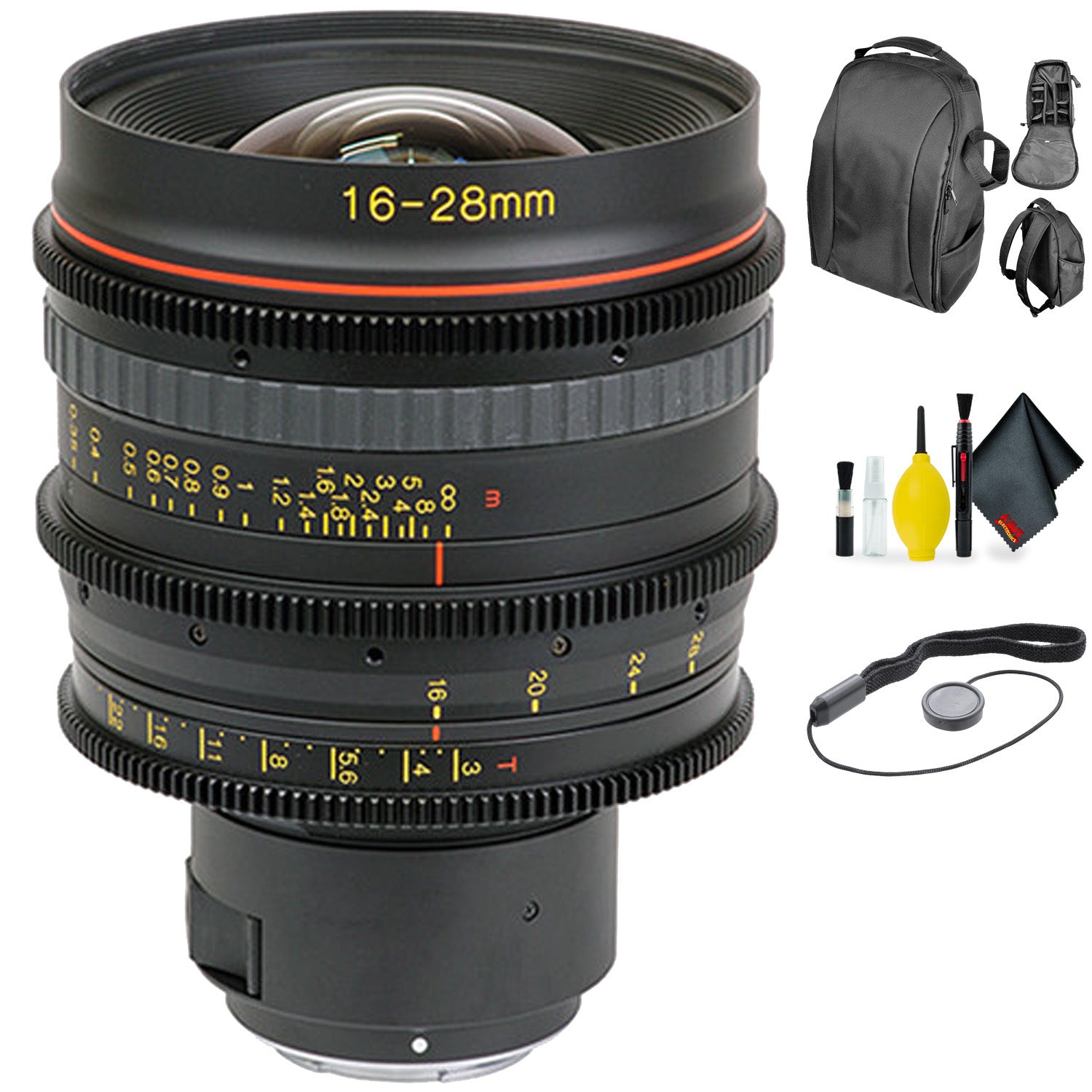 Tokina Cinema 16-28mm T3.0 with Sony-E Mount + Deluxe Lens Cleaning Kit Bundle