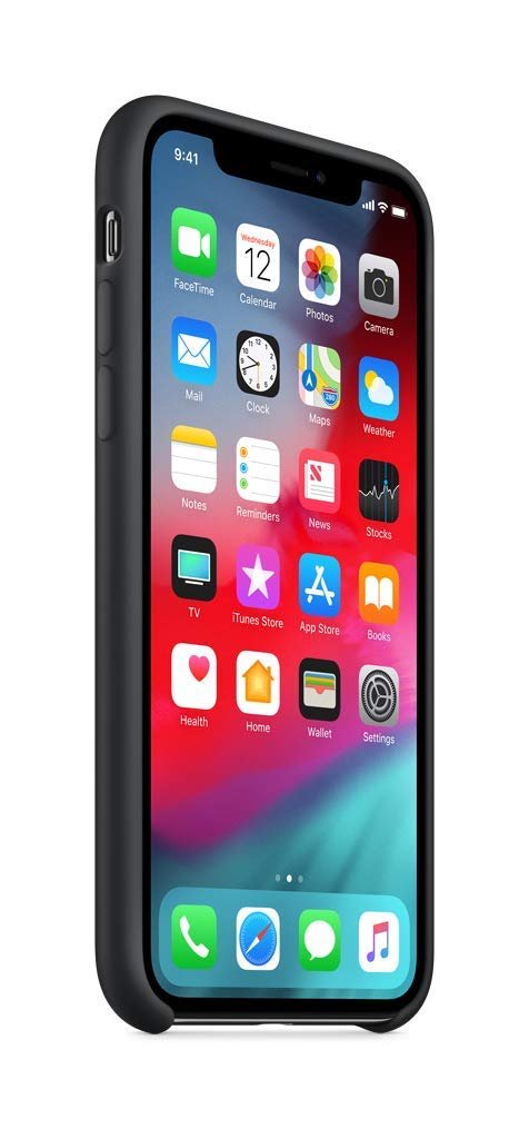 Apple Silicone Case (for iPhone X) - Black