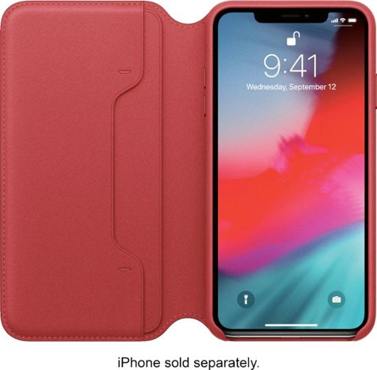en voldgrav peddling Apple iPhone XS MAX LE FOLIO RED-ZML – 6ave Electronics
