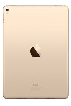 iPad Pro 9.7-inch (128GB, Wi-Fi + 4G LTE Cellular, Gold) MLQ52LL/A