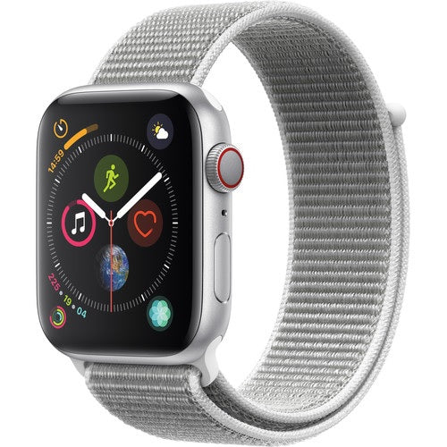 Apple Watch Series 4 (GPS + Cellular) 44mm Aluminum Case, Silver