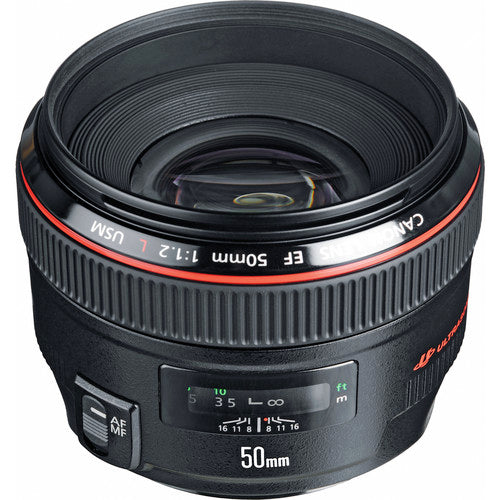Canon EF 50mm f/1.2L USM Ultra-Fast Standard AutoFocus Lens
