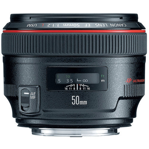 Canon EF 50mm f/1.2L USM Ultra-Fast Standard AutoFocus Lens