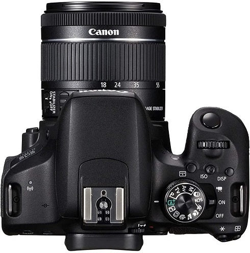 Canon EOS 800D Digital SLR with 18-55 IS STM Lens Black (International Model No Warranty)