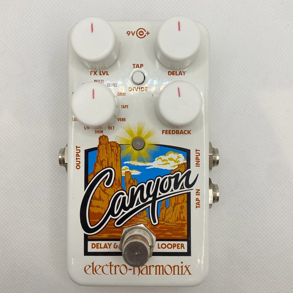 Electro-Harmonix Canyon Delay and Looper Pedal with 11 Individual Effects