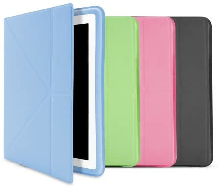 iLuv Origami Folio Slim Folio Cover with Multiple Angle Stand for Apple iPad 4, iPad 3rd Generation and iPad 2 (iCC843PNK)