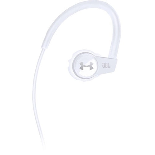 White under 2024 armour headphones