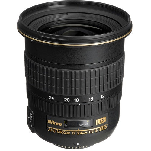 Nikon AF-S DX NIKKOR 12-24mm f/4G If-ED Zoom Lens with Auto Focus for DSLR Cameras International Version -