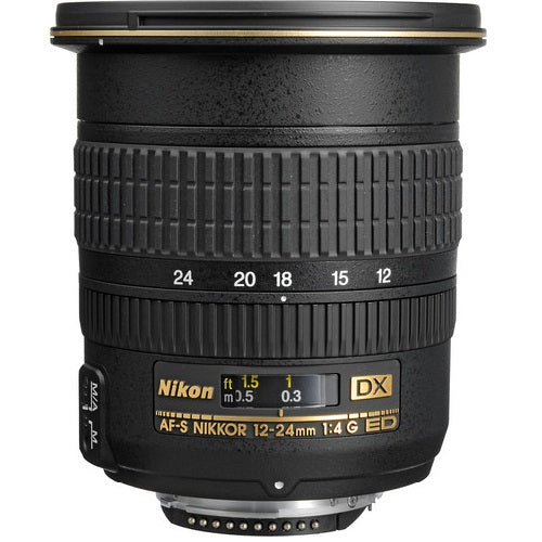 Nikon AF-S DX NIKKOR 12-24mm f/4G If-ED Zoom Lens with Auto Focus for DSLR Cameras International Version -