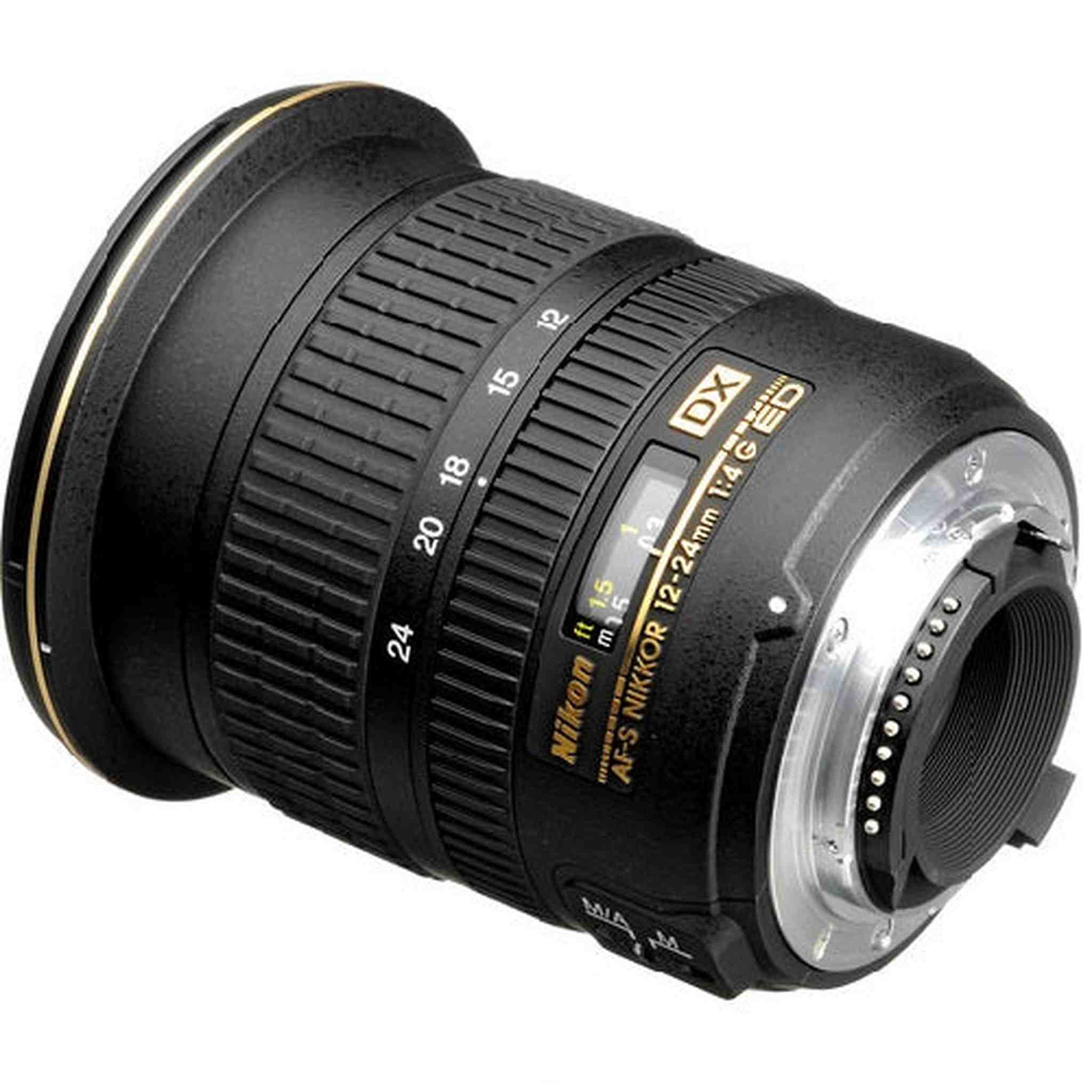 Nikon AF-S DX NIKKOR 12-24mm f/4G If-ED Zoom Lens with Auto Focus for DSLR Cameras International Version - 6th Ave Electronics