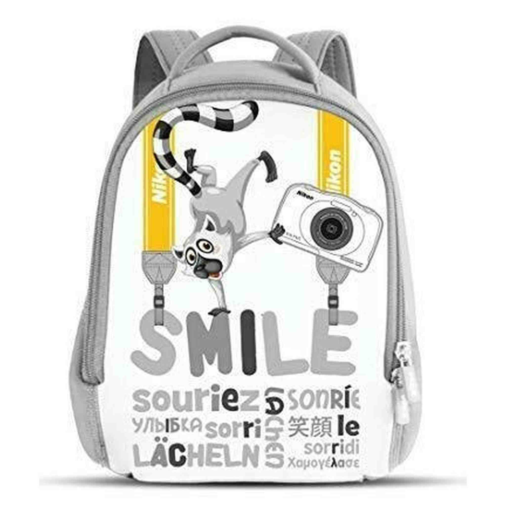 Nikon VAECSS63 Kinder Smile Camera Backpack Bags, White